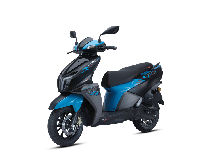 TVS Motor Company Launches New Youthful Marine Blue Colour For TVS NTORQ 125 Race Edition